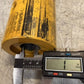 Yellow Painted Hydraulic Cylinder Barrel 15-1/8 In Length 3 In Wide Heavy Duty