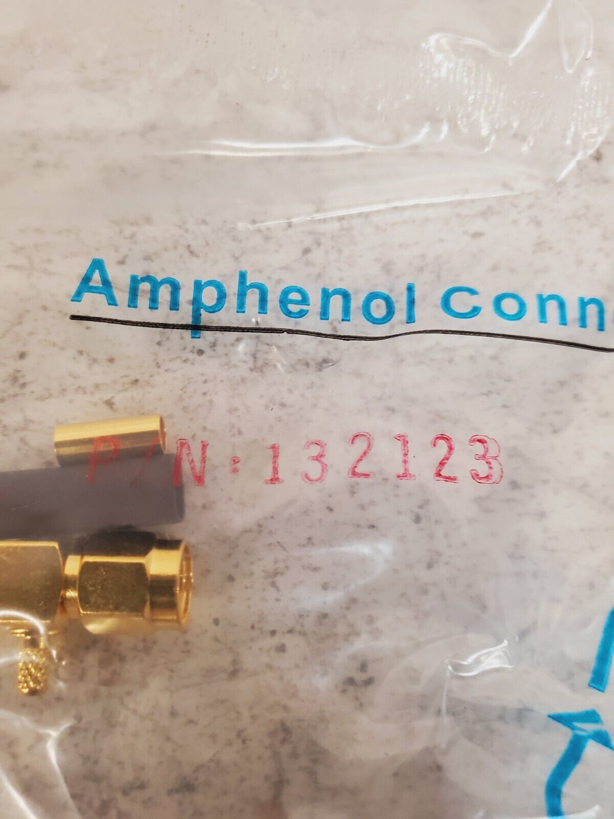 14 Qty Amphenol RF Connectors P/N 132123 (14 Qty)