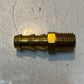 28 Quantity of Brass Hose Barb Hex Fittings 45mm L 14mm Thread 7mm Nose ID
