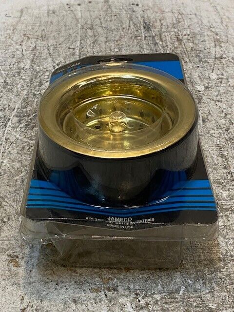 Jameco Decorative Sink Strainer C645 Polished Brass