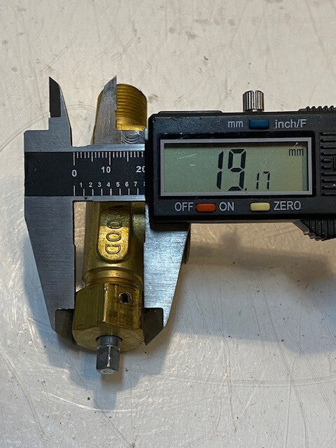 Sherwood 2400 Acetylene Cylinder Compression Gas Valve S10 | 18mm & 23mm Thread