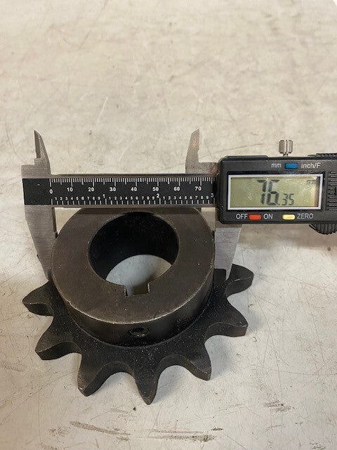Martin 80BS13 1 5/8 Bored to Size Sprocket - 80 / 1 in, 1.62" Bore