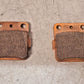 2 Quantity of ATV Brake Pads 3M114 (2 Qty)