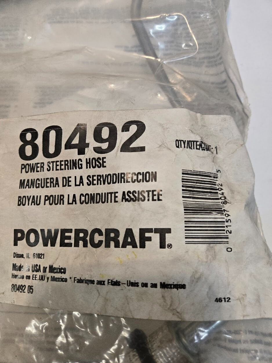 Powercraft Power Steering Hose 80492 | 021597804925 | 80492 05 | 4612 for Nissan