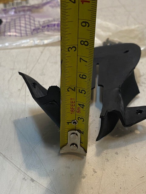 Metro Moulded Door Lock Pillar Seal ALP-7000 for Mopar '70-'74 E-Body