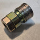 3 Quantity of Perfecting Coupling Series V Quick Connect 1/4"-18 x 1/4" (3 Qty)