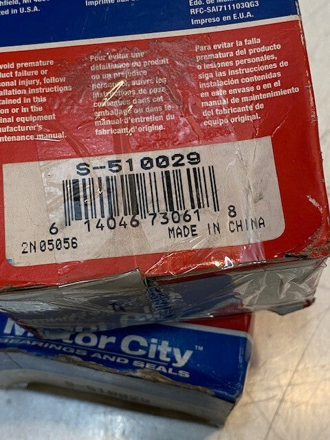 2 Quantity of Motor City Wheel Bearings S-510029 | 510029 (2 Quantity)