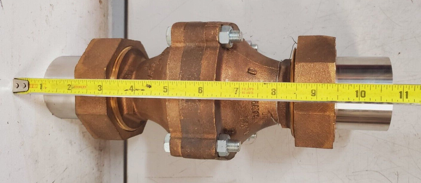 Hays Fluid Controls Calibrated Flow Valve 1-1/2" | 400 | 150F 2 adapters 146485