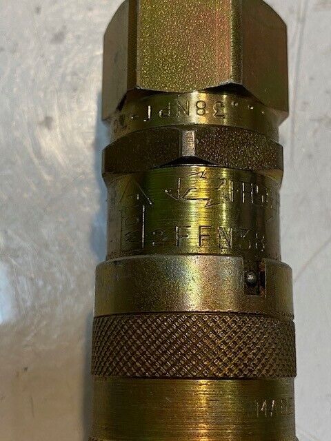 Faster Inc Flat Face Coupling Hydraulic Fitting 2FFN38 | 38NPT-7C