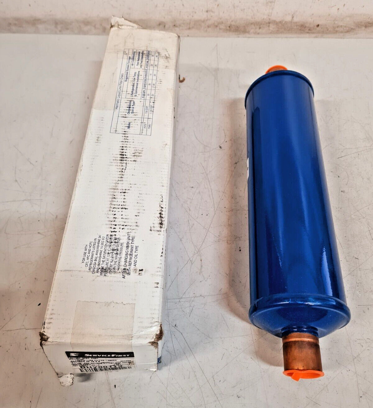 Emerson Service First Liquid Line Filter 1-1/8 ODF Solder DHY00173 | EK-75