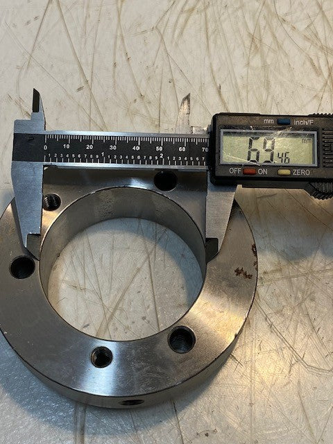 Industrial Power Transmission Bushed Sleeve Coupling Hub 69mm Bore 114mm OD