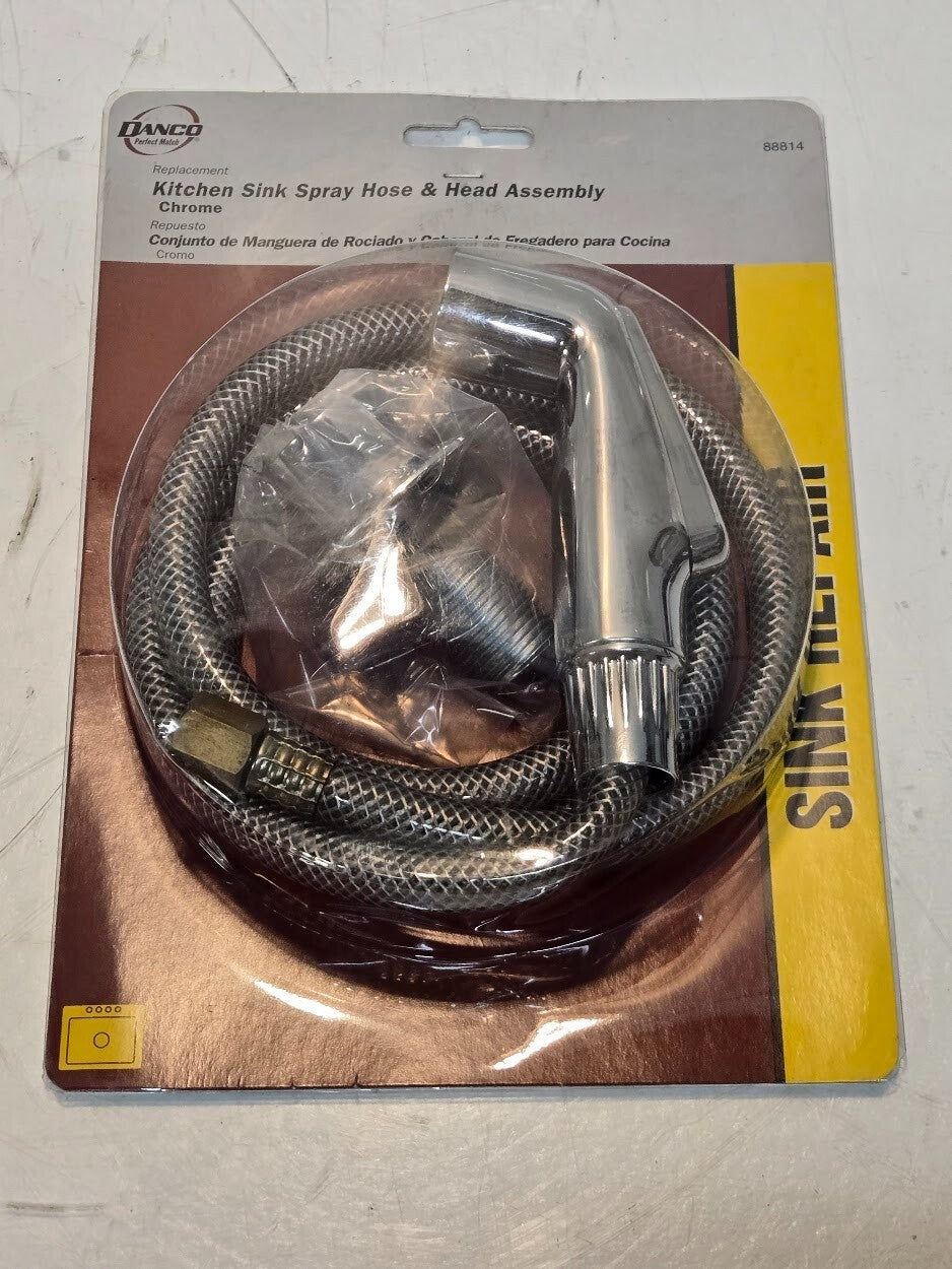 2 Quantity of Danco 88814 Kitchen Sink Spray Hose and Head Assembly (2 Qty)