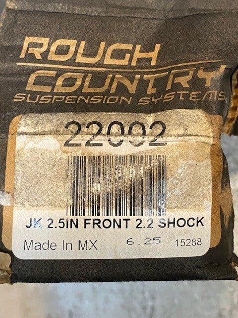 2 Quantity of Rough Country Front Shocks 22002 | 660583 | Q15257 (2 Quantity)