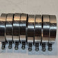 8 Quantity of Breeze T-Bolt Hose Clamps Min Dia 325 Stainless Steel Band (8 Qty)