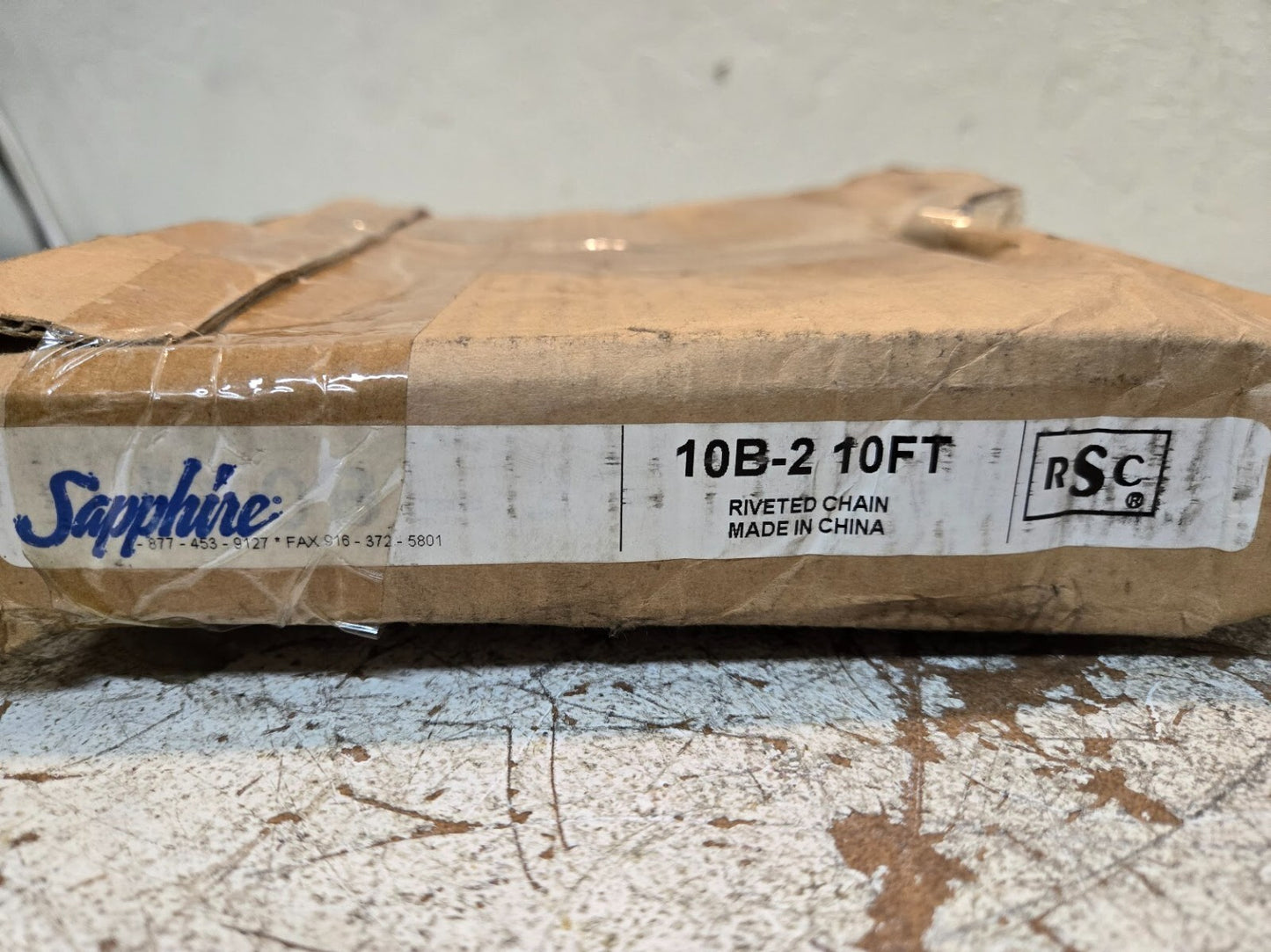 RSC Sapphire Chain 10B-2 10ft Riveted Chain