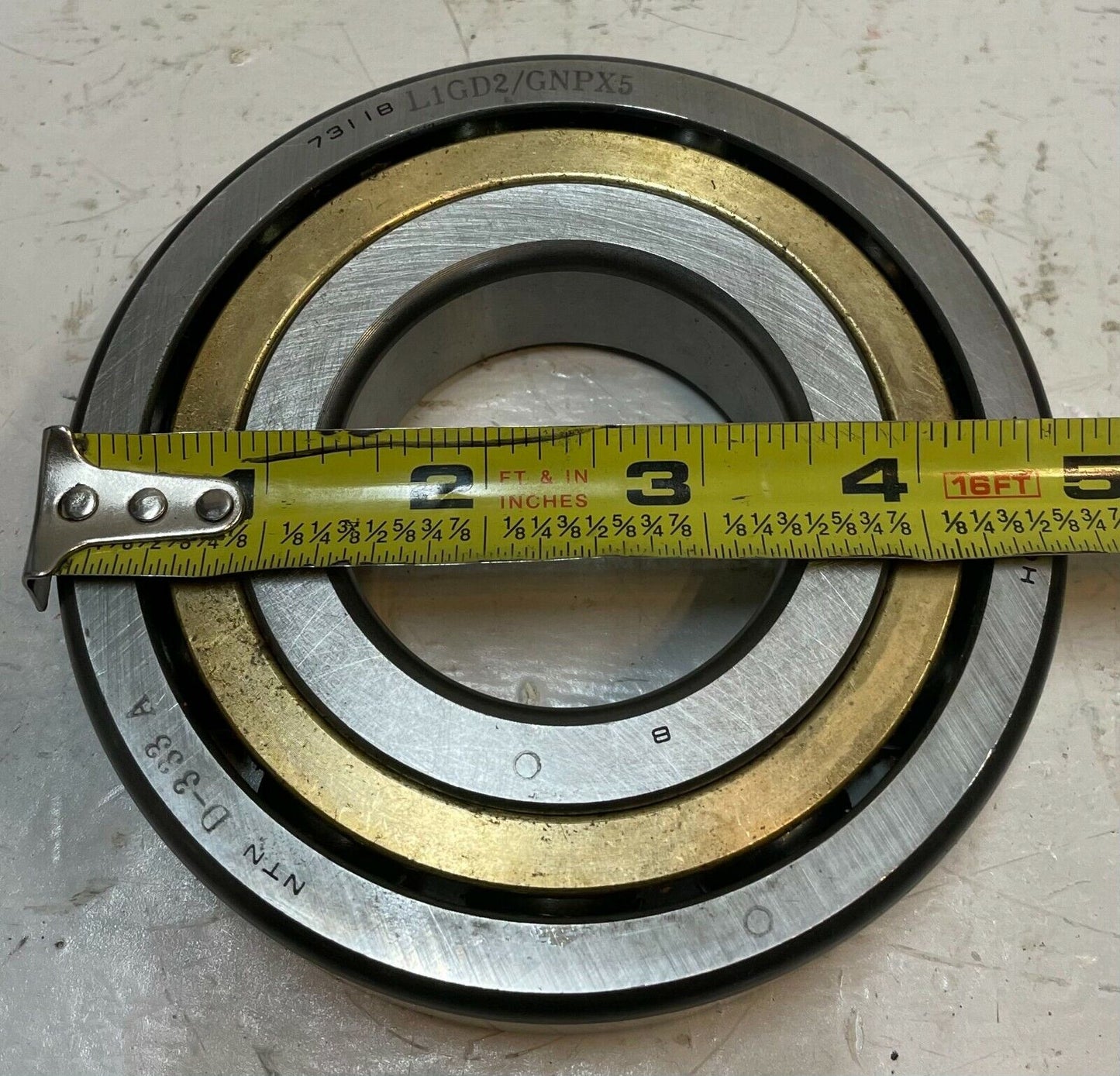 NTN 7311B L1GD2 / GNPX5 Single Row Deep Groove Ball Bearing NTN D-333A JAPAN DH