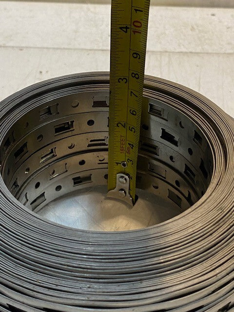 4.5 lbs of Make-A-Clamp Stainless Steel Hose Clamp 6" Dia. 3" Tall 13mm Thick