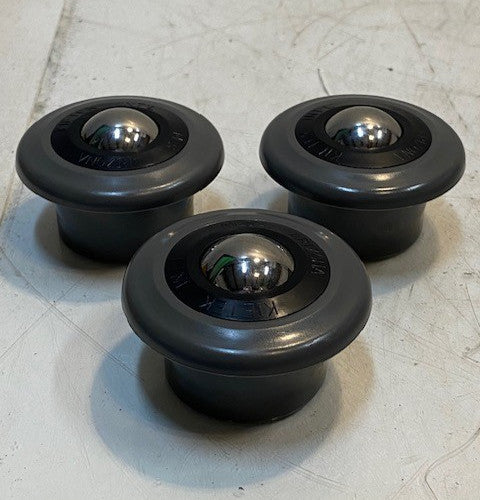 3 Quantity of Kietek Int'l 5533604 Ball Transfer Units 63mm OD 43mm End (3 Qty)