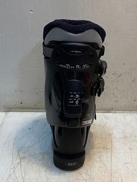 Nordica Exopower Trend 07 Lady Black Ski Boots Size 23.5 | 270mm | 225-235