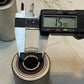 4 Quantity of Conveyor Rollers w/ Two S6202RS Bearings 3" L 47mm OD (4 Quantity)