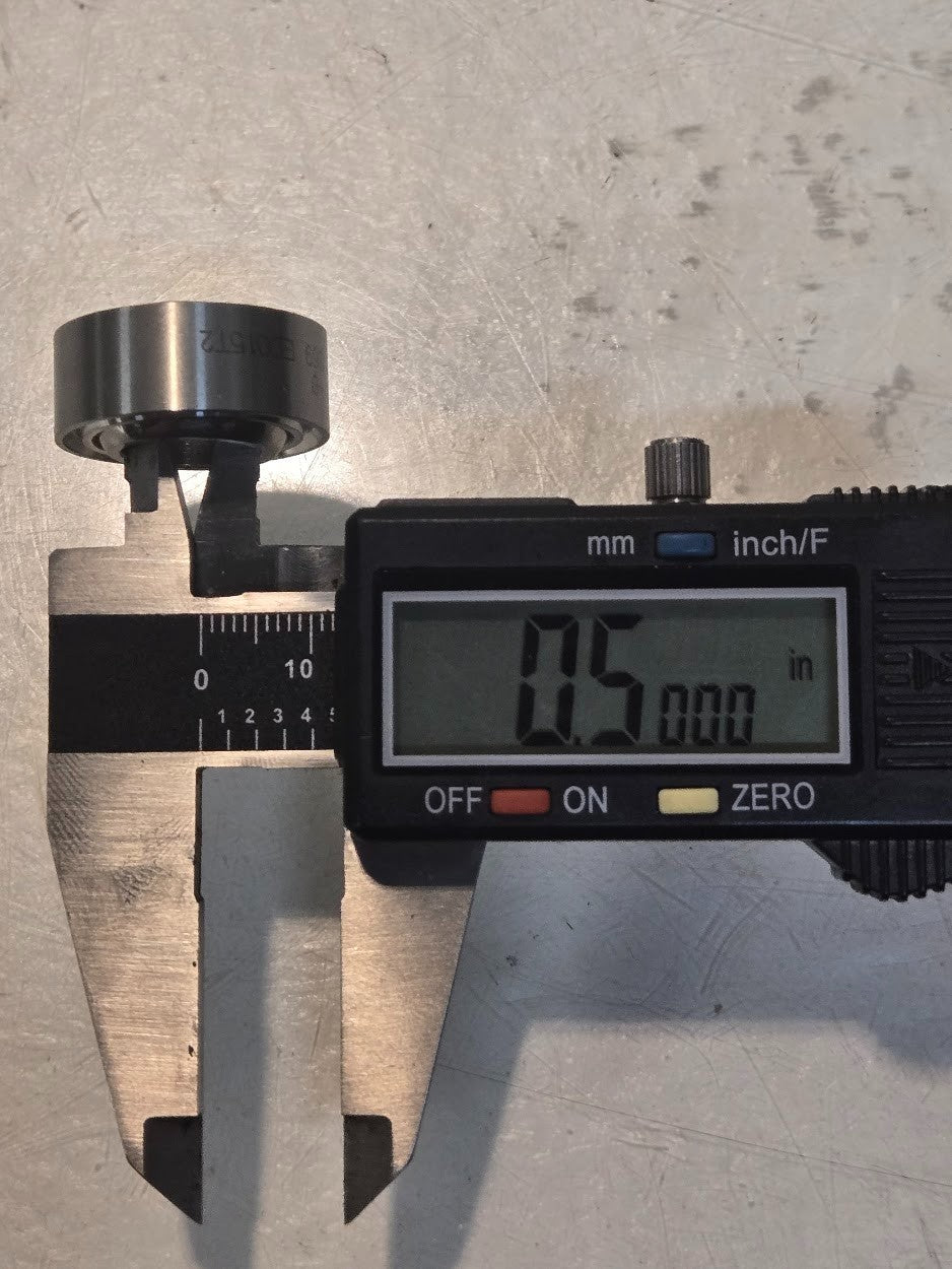 2 Quantity of Spherical Plain Bearings MS14101-8 | 1 in OD x .5 in Bore (2 Qty)