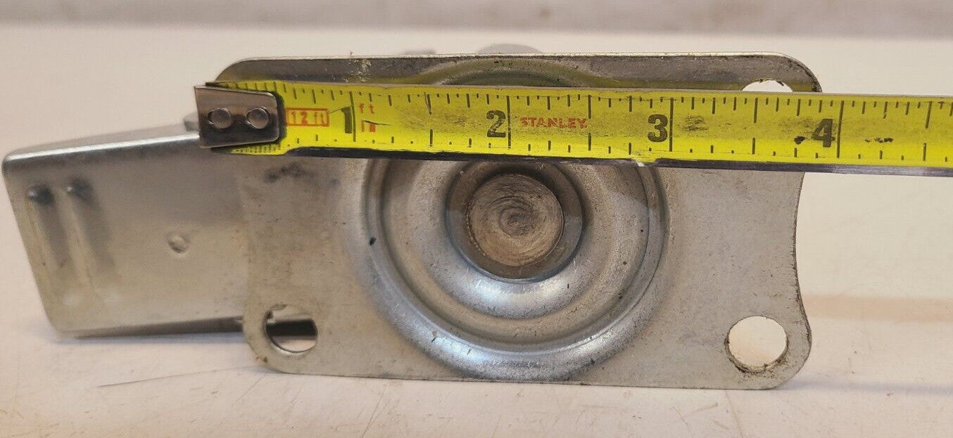 4 Quantity of Heavy Duty Plastic Casters with Brake 3" Diameter (4 Qty)