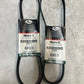 2 Pack of Gates Micro-V Belt K050360HD | 5PK905 | 17mm x 932mm OC