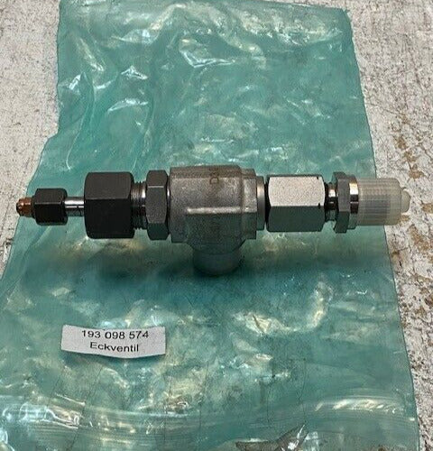 Eckventil Hydraulic Ball Valve 7-1/2" Long PA1.4571 | D3.0 | 193098574