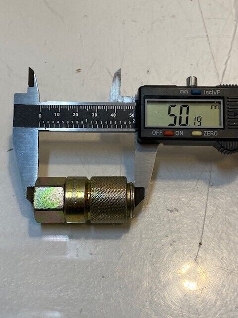 Faster DF04 F-8F OTC SPX Coupling CAS1804-1 50mm L 21mm Hex 24mm OD 11mm ID