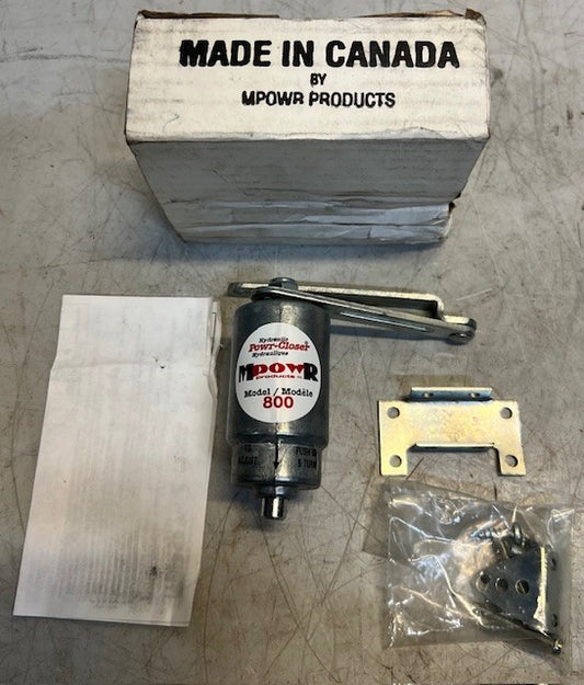 MPOWR Model 800 Hydraulic Powr-Closer Adjustable Door Closer Heavy Duty