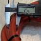 Bakon 2.15 Red Rubber Hose for Jelly Quick 79" Long *No Nozzle*