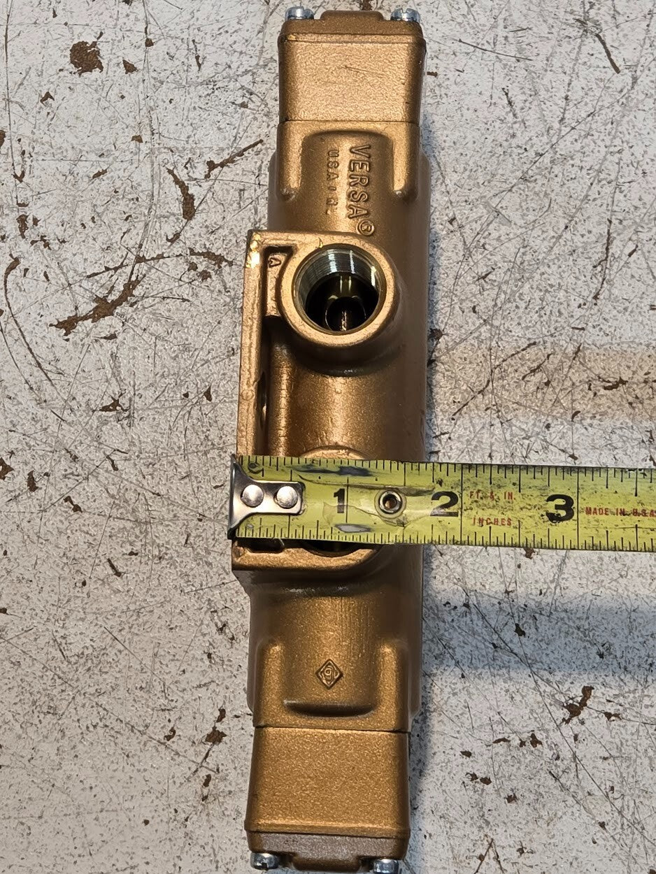 Versa VPP-5503 Brass Pilot Valve NB780-01 | Valve Pressure VAC-200 PSIG