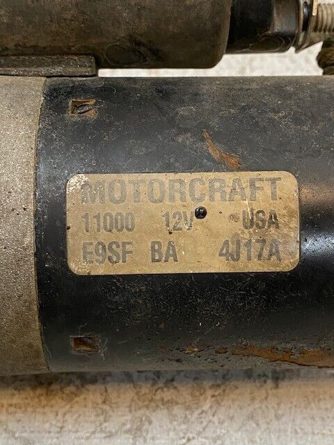 Motorcraft E9SF 11000 BA Starter 12V 4J17A