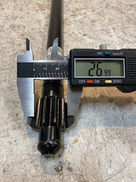 Steer Shaft 07.917.145103 | 27" Long 19mm OD 27mm 10-Spline