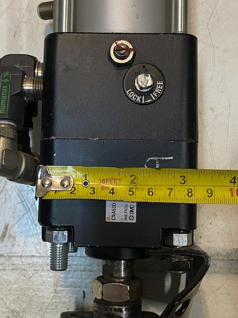 SMC Power Lock Pneumatic Cylinder CNA63D-UA | CDNALN63-500-D