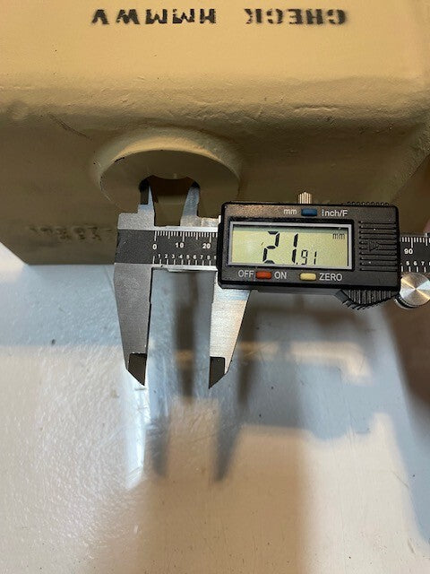 HMMWV Trailer Chassis Hitch Receiver Housing Part 19207-12479772 | MFR-01084