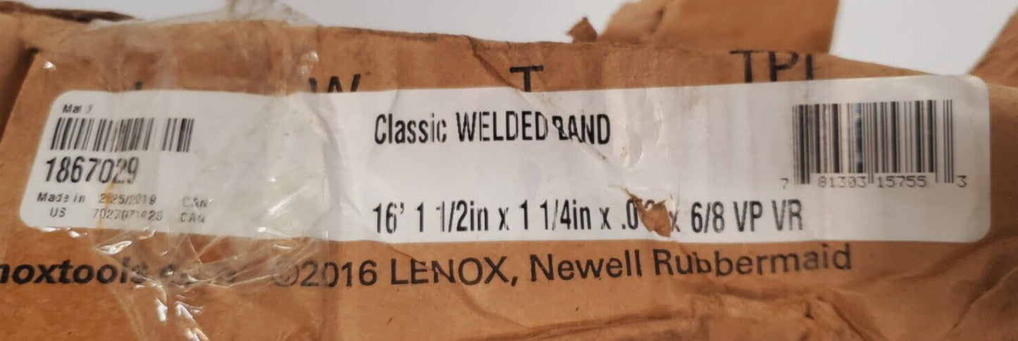 Lenox Band Saw Blade 16 Ft | 781