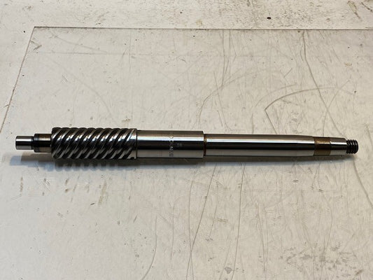 Worm Gear Winch Auger Shaft 0820-3420-060 | 11-1/2" Long 28mm OD 13mm Thread
