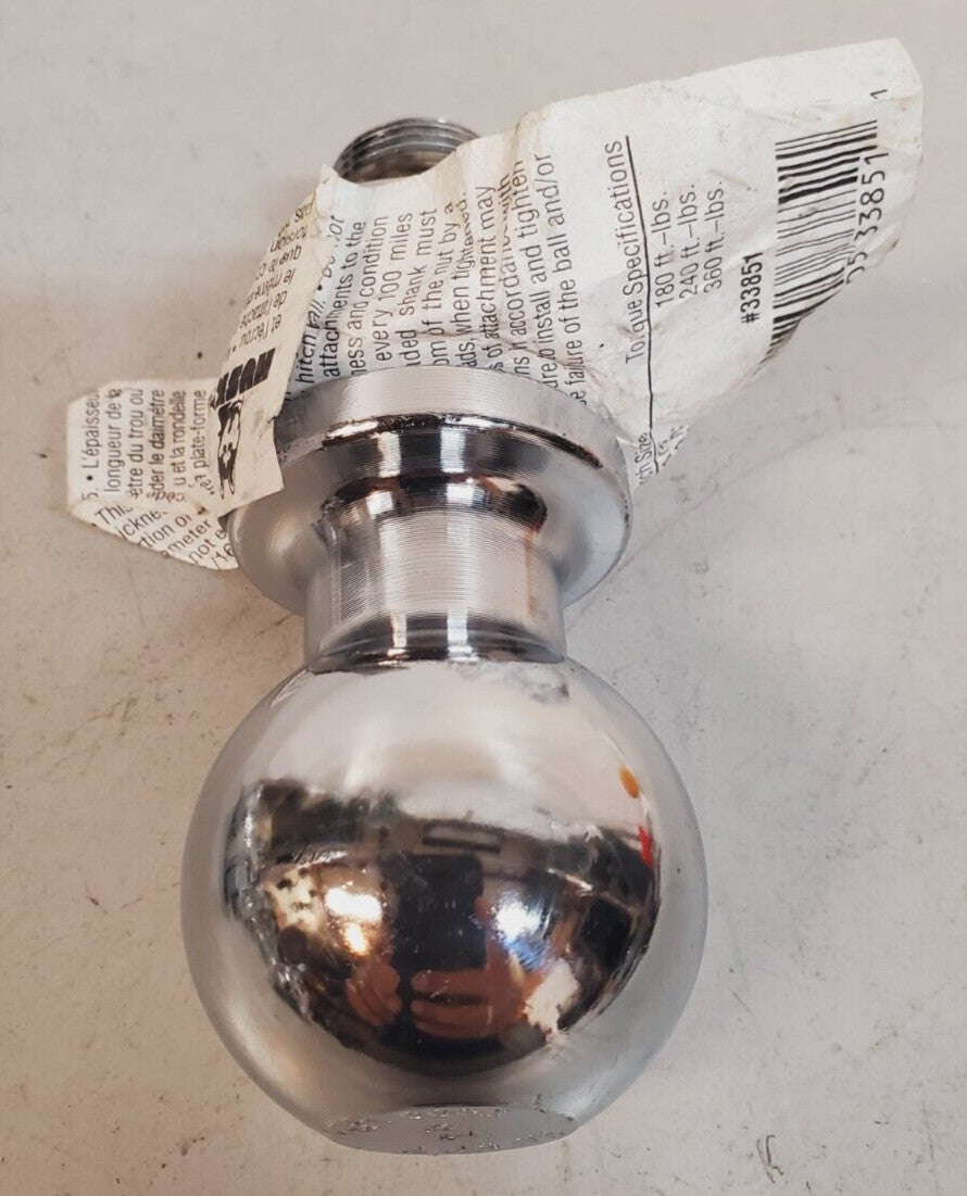 3 Quantity of Husky Trailer Hitch Balls 2" | 5000 Lb | 33851 (3 Qty)