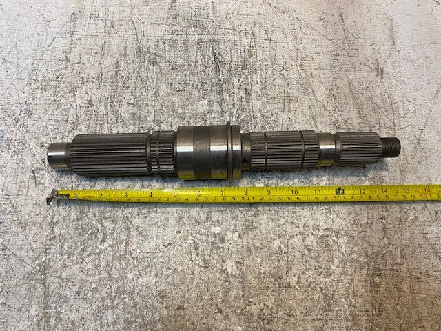 Gear Shaft 14-1/4" Long 44mm 34-Spline End 35mm 32-Spline End 22mm Thread