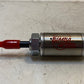 Bimba D-51850-A-25 Pneumatic Manifold Cylinder 3-3/4" L 28mm OD 8mm Thread