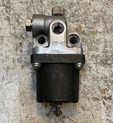 12 Volt Fuel Shut-Off Valve Assembly 05-12 | 4" Long 2" Wide 9mm Bore 7mm Holes