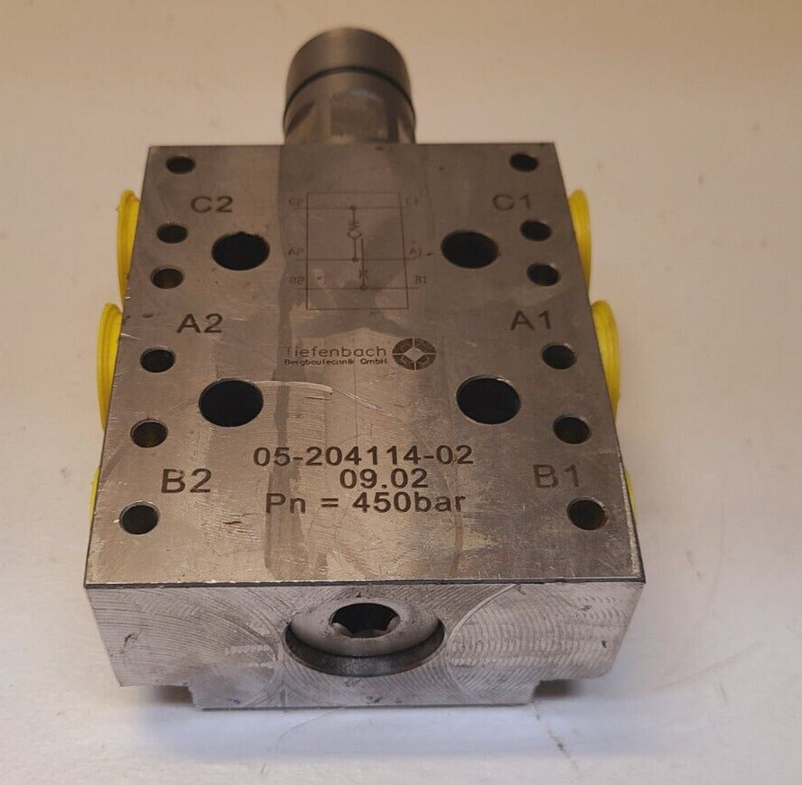 Tiefenbach Solenoid Valve 05-204114-02 | 09.02 | Pn 450 Bar