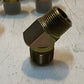 18 Quantity of 45 Degree Brass Elbow Fittings 26mm Thread 18mm ID (18 Quantity)