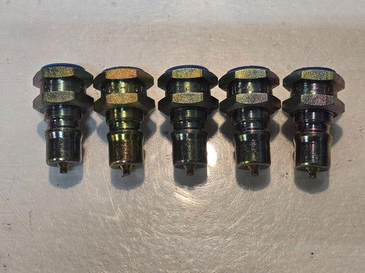 5 Quantity of H2-63-T6 Quick Connect Fittings for Parker 1/4"x1/4" FNPT (5 Qty)
