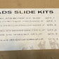 ADS Two-Piece Slide Kit 55961 ATW 817806 for Automotive Chair Rail Adjuster