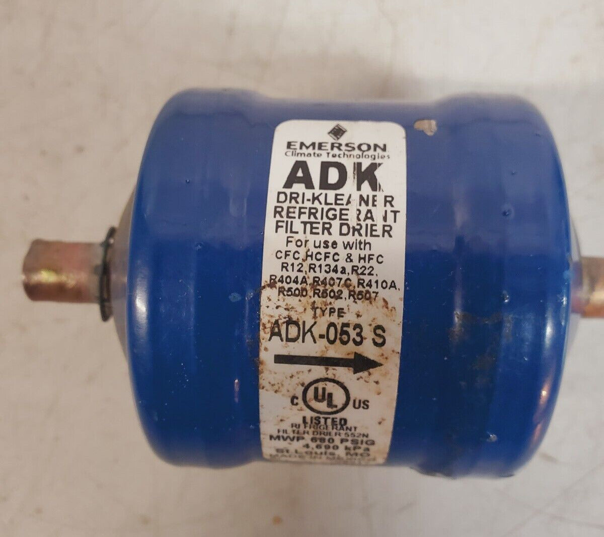 Emerson ADK Refrigerant Filter Drier FBD 36-0156-0001 | ADK-053S