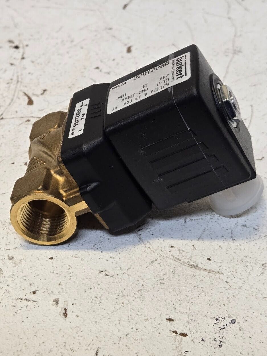 Burkert 6213EV Solenoid Valve | 6213EV G 1/2 24V