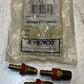 3 Quantity of Everco 2770 Brass Fittings 11mm Thread 8mm Nose (3 Quantity)