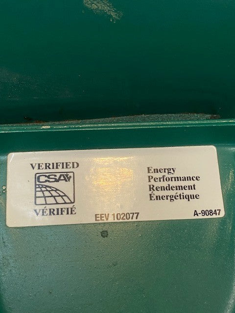 Marathon Electric General Purpose Motor X70410383020 Model 9VK182TTDR4127DR